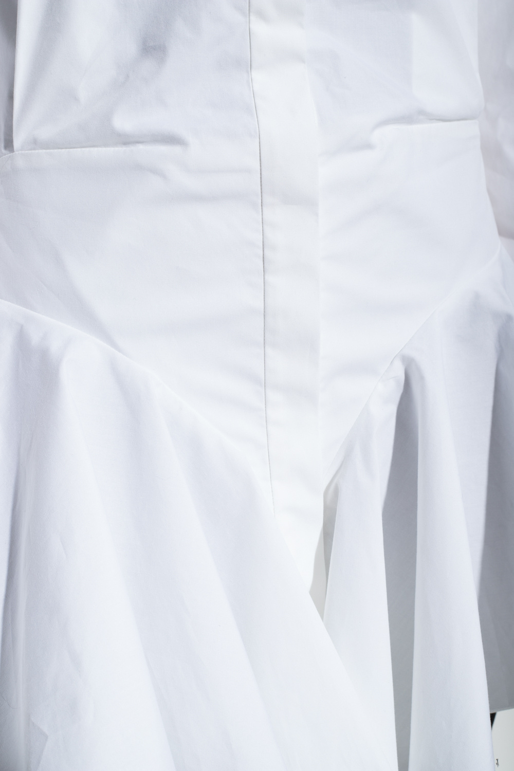Hype Blue Shorts - White 'Candice' mini dress The Attico